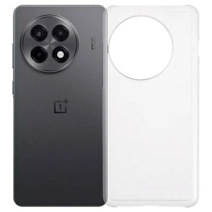 For OnePlus 13R 5G / Ace 5 5G / Ace 5 Pro 5G Case Hard PC Frosted Minimalist Phone Cover - Transparent