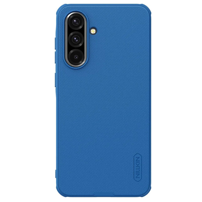 NILLKIN Frosted Shield Pro For Samsung Galaxy A36 5G Case Matte PC + TPU Phone Cover - Blue