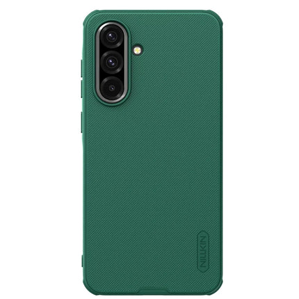 NILLKIN Frosted Shield Pro For Samsung Galaxy A36 5G Case Matte PC + TPU Phone Cover - Green