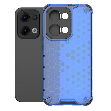 For Oppo Reno13 5G (Global) Case PC + TPU Phone Cover Honeycomb Shape
