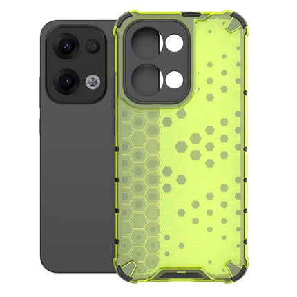 For Oppo Reno13 5G (Global) Case PC + TPU Phone Cover Honeycomb Shape
