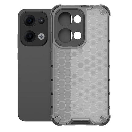 For Oppo Reno13 5G (Global) Case PC + TPU Phone Cover Honeycomb Shape
