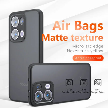 For Oppo Reno13 5G (Global) Phone Case Drop Proof TPU + PC Matte Back Cover