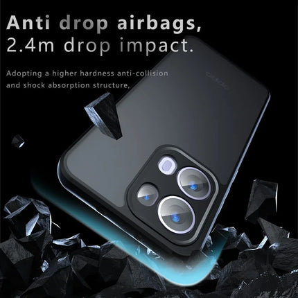 For Oppo Reno13 5G (Global) Phone Case Drop Proof TPU + PC Matte Back Cover