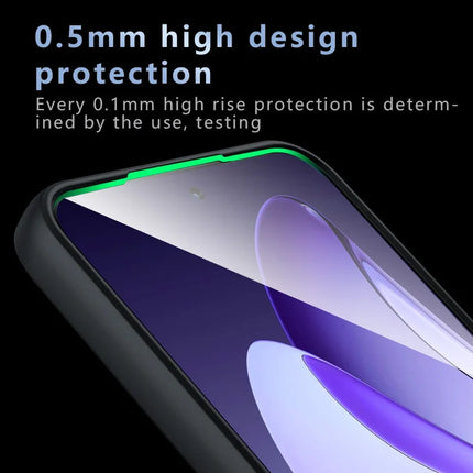 For Oppo Reno13 5G (Global) Phone Case Drop Proof TPU + PC Matte Back Cover