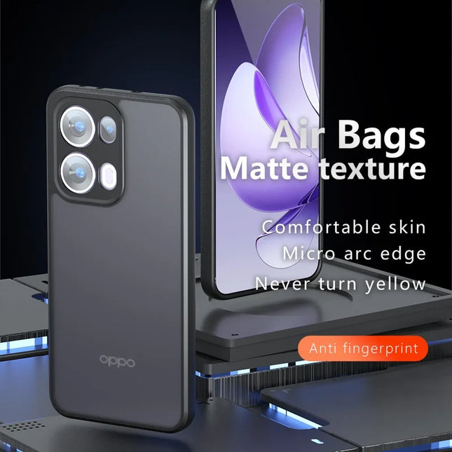 For Oppo Reno13 Pro 5G Phone Case Drop Proof TPU + PC Matte Back Cover