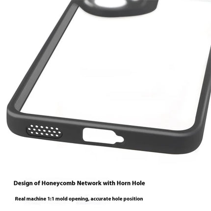 For Honor 300 Case Shockproof PC + TPU Clear Back Phone Cover