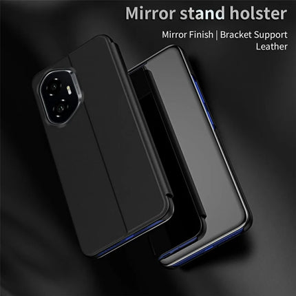 For Honor 300 Case View Window Stand Leather Flip Phone Cover