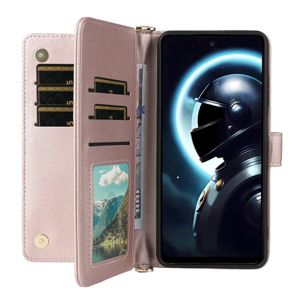 Wallet Phone Case for HMD Pulse Pro  /  Pulse+  /  Pulse Leather Phone Cover with Shoulder Strap