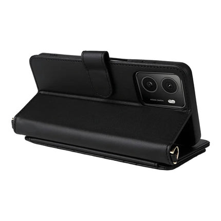 Wallet Phone Case for HMD Pulse Pro  /  Pulse+  /  Pulse Leather Phone Cover with Shoulder Strap