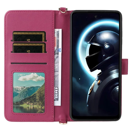 Wallet Phone Case for HMD Pulse Pro  /  Pulse+  /  Pulse Leather Phone Cover with Shoulder Strap