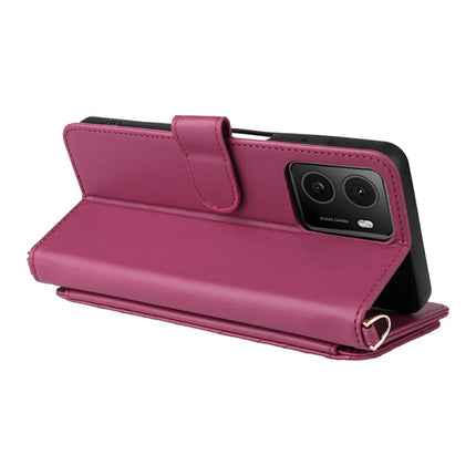 Wallet Phone Case for HMD Pulse Pro  /  Pulse+  /  Pulse Leather Phone Cover with Shoulder Strap