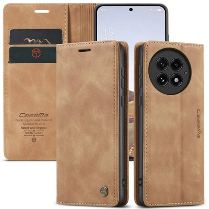For OnePlus 13 Wallet Case CASEME 013 Series PU Leather Phone Cover Stand