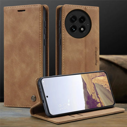 For OnePlus 13 Wallet Case CASEME 013 Series PU Leather Phone Cover Stand