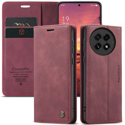 For OnePlus 13 Wallet Case CASEME 013 Series PU Leather Phone Cover Stand