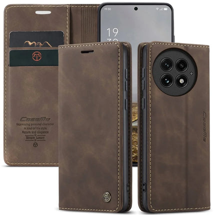 For OnePlus 13 Wallet Case CASEME 013 Series PU Leather Phone Cover Stand