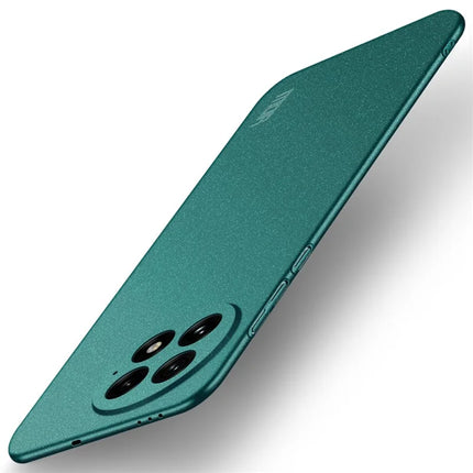 For OnePlus 13 PC Case MOFI Shield Matte Series Slim Fit Phone Cover - Green