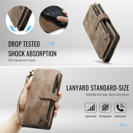 For Samsung Galaxy A36 5G Wallet Case CASEME C30 Leather Phone Cover with 10 Card Holder Zipper Pocket