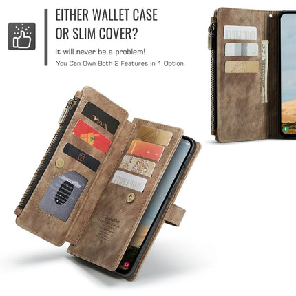 For Samsung Galaxy A36 5G Wallet Case CASEME C30 Leather Phone Cover with 10 Card Holder Zipper Pocket