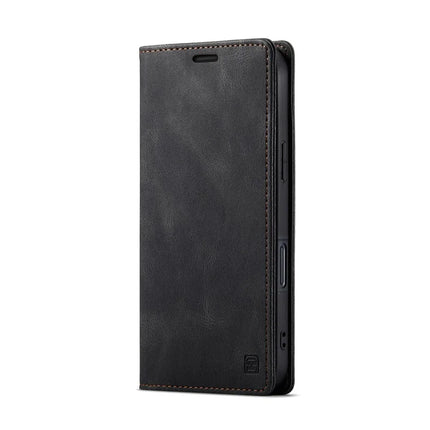 For iPhone 16 Pro Max Wallet Case AUTSPACE A01 Leather Stand Cover with RFID Blocking Card Holder