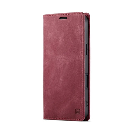 For iPhone 16 Pro Max Wallet Case AUTSPACE A01 Leather Stand Cover with RFID Blocking Card Holder