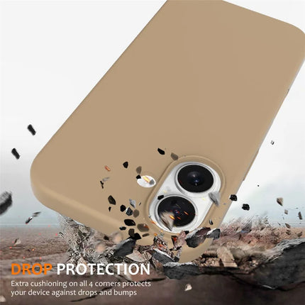 For iPhone 16 Plus Case Compatible with MagSafe Liquid Silicone Phone Cover with Camera Touch Control Button
