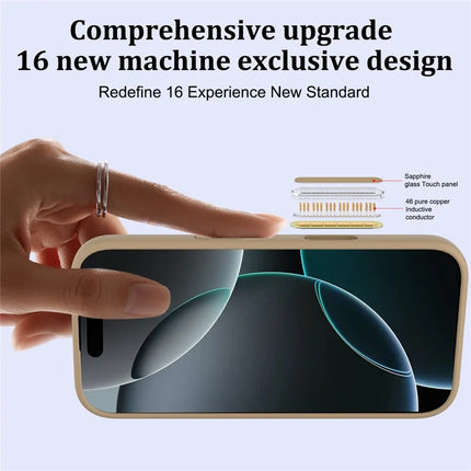 For iPhone 16 Pro Max Case Compatible with MagSafe Liquid Silicone Phone Cover with Camera Touch Control Button