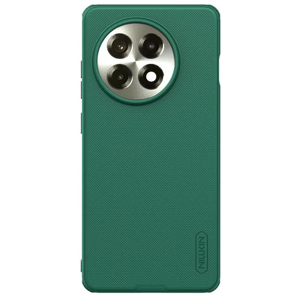 NILLKIN Frosted Shield Pro Case For OnePlus 13R 5G  /  Ace 5 5G  /  Ace 5 Pro 5G Matte PC + TPU Phone Cover - Green