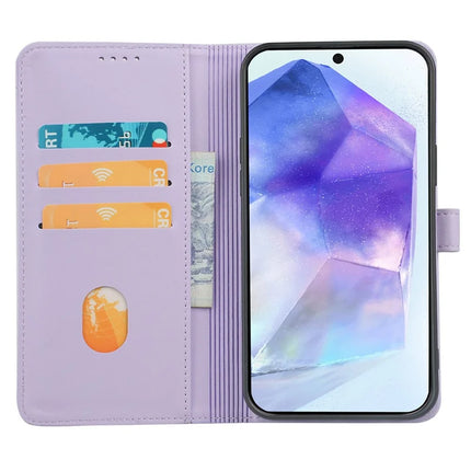 For Samsung Galaxy A26 5G Case Magnetic Clasp Four Leaf Clover Leather Phone Cover