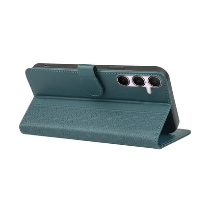 For Samsung Galaxy A36 5G / A56 5G Case Magnetic Clasp Four Leaf Clover Leather Phone Cover
