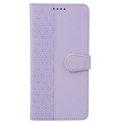 For Samsung Galaxy A36 5G / A56 5G Case Magnetic Clasp Four Leaf Clover Leather Phone Cover
