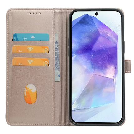 For Samsung Galaxy A36 5G / A56 5G Case Magnetic Clasp Four Leaf Clover Leather Phone Cover