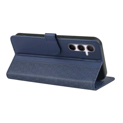 For Samsung Galaxy A36 5G / A56 5G Case Magnetic Clasp Four Leaf Clover Leather Phone Cover