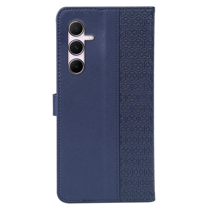 For Samsung Galaxy A36 5G / A56 5G Case Magnetic Clasp Four Leaf Clover Leather Phone Cover