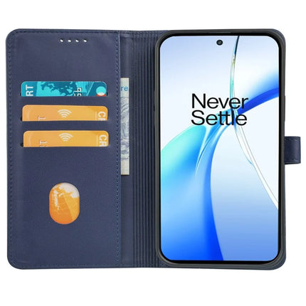 For OnePlus 12R 5G / Ace 3 5G Case Magnetic Clasp Four Leaf Clover Leather Phone Cover