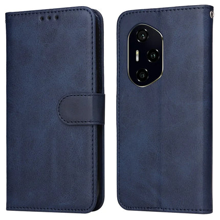 For Honor 300 Pro / 300 Ultra Case Wallet PU Leather Folio Flip Phone Cover - Blue