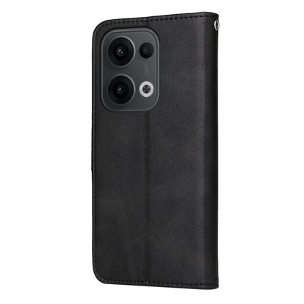 For Oppo Reno13 5G (Global) Case Wallet PU Leather Folio Flip Phone Cover