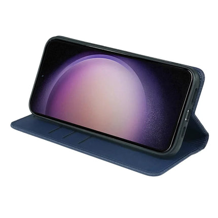 For Samsung Galaxy S23 Case Four Leaf Clover Leather Flip Phone Cover Stand Wallet