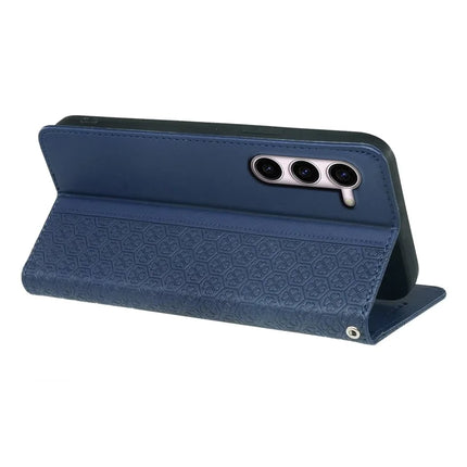 For Samsung Galaxy S23 Case Four Leaf Clover Leather Flip Phone Cover Stand Wallet