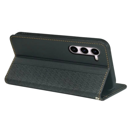 For Samsung Galaxy S23 Case Four Leaf Clover Leather Flip Phone Cover Stand Wallet