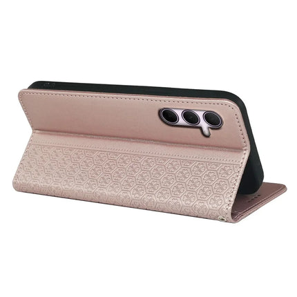 For Samsung Galaxy A36 5G / A56 5G Case Four Leaf Clover Leather Flip Phone Cover Stand Wallet