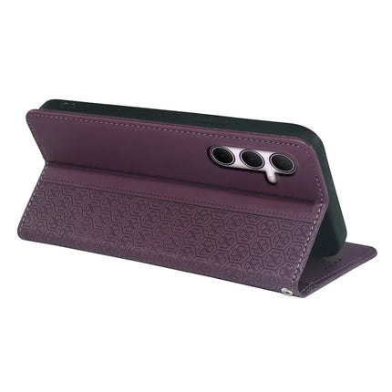 For Samsung Galaxy A36 5G / A56 5G Case Four Leaf Clover Leather Flip Phone Cover Stand Wallet