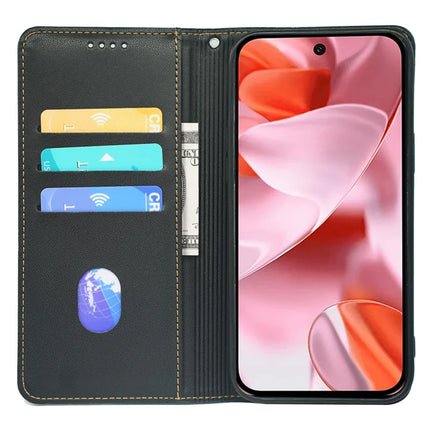 For Google Pixel 9 / Pixel 9 Pro Case Four Leaf Clover Leather Flip Phone Cover Stand Wallet