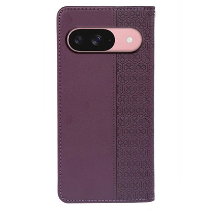 For Google Pixel 9 / Pixel 9 Pro Case Four Leaf Clover Leather Flip Phone Cover Stand Wallet