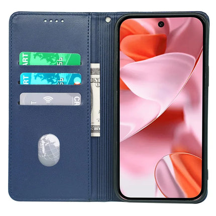 For Google Pixel 9 / Pixel 9 Pro Case Four Leaf Clover Leather Flip Phone Cover Stand Wallet