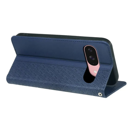 For Google Pixel 9 / Pixel 9 Pro Case Four Leaf Clover Leather Flip Phone Cover Stand Wallet