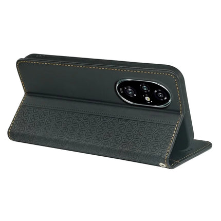 For Honor 200 5G Case Four Leaf Clover Leather Flip Phone Cover Stand Wallet