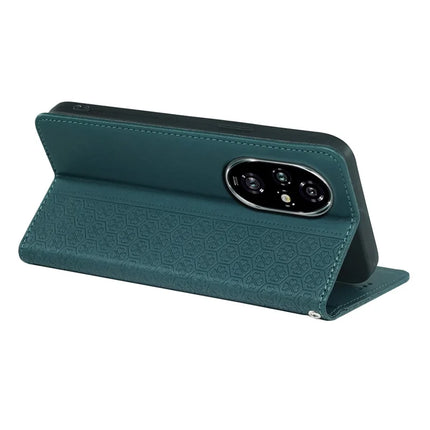 For Honor 200 5G Case Four Leaf Clover Leather Flip Phone Cover Stand Wallet