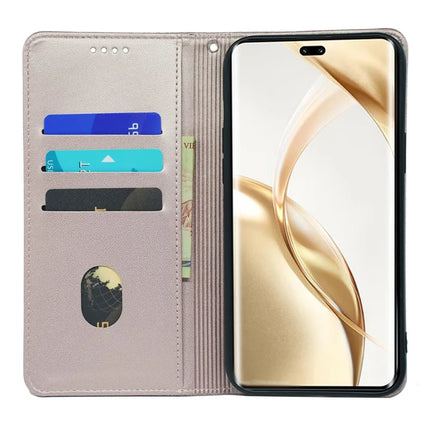 For Honor 200 5G Case Four Leaf Clover Leather Flip Phone Cover Stand Wallet