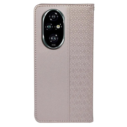 For Honor 200 5G Case Four Leaf Clover Leather Flip Phone Cover Stand Wallet